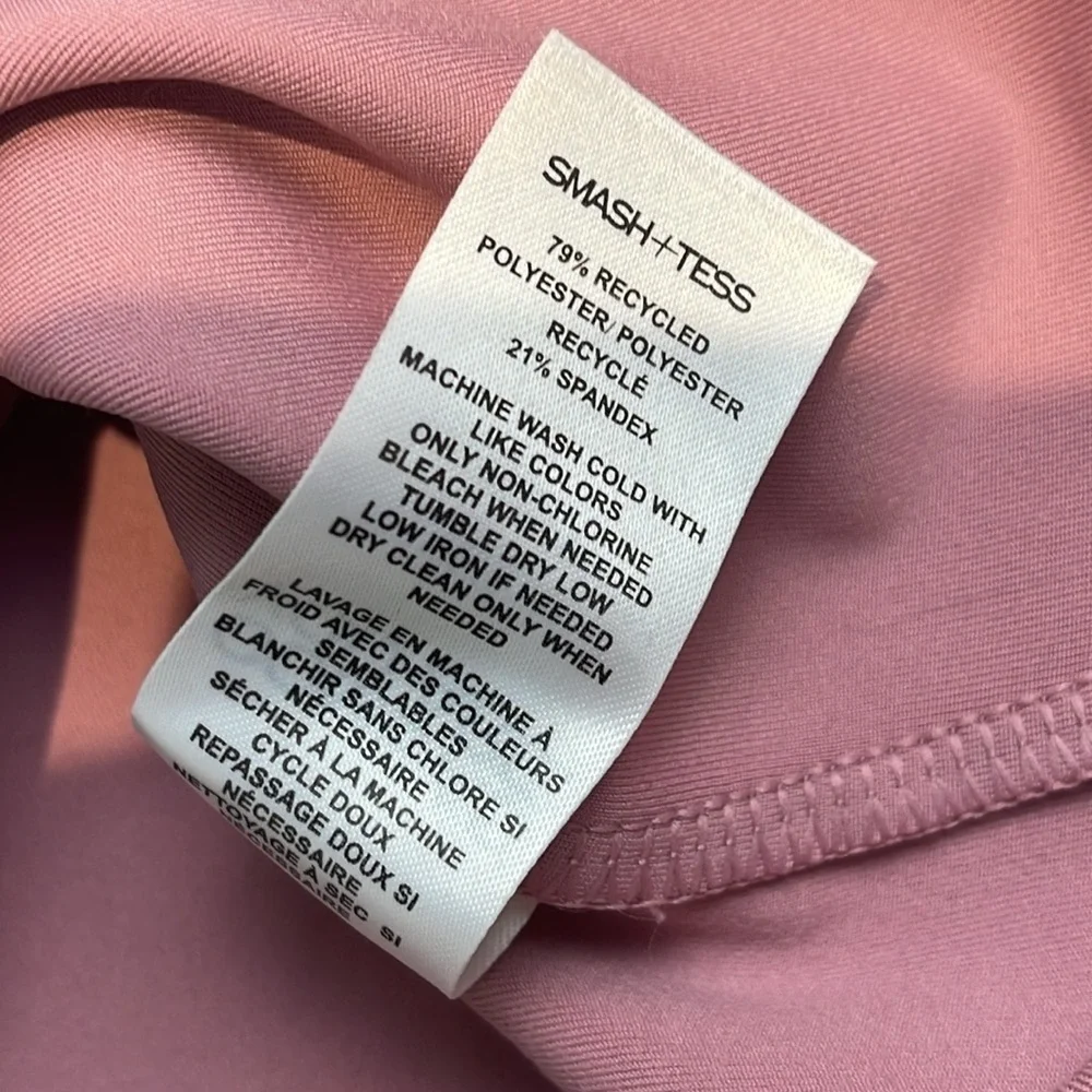 Smash + Tess Warm Hearted Crop Top in Dreamy Pink New Size Medium - Picture 7 of 9